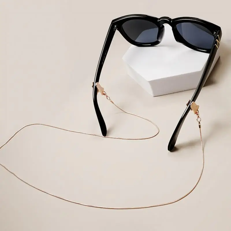 

Glasses Chain New Fashion Metal Pearl Sunglasses Hangs Rope Creative Anti-lost Eyewear Lanyard Eyeglasses Mask Chains