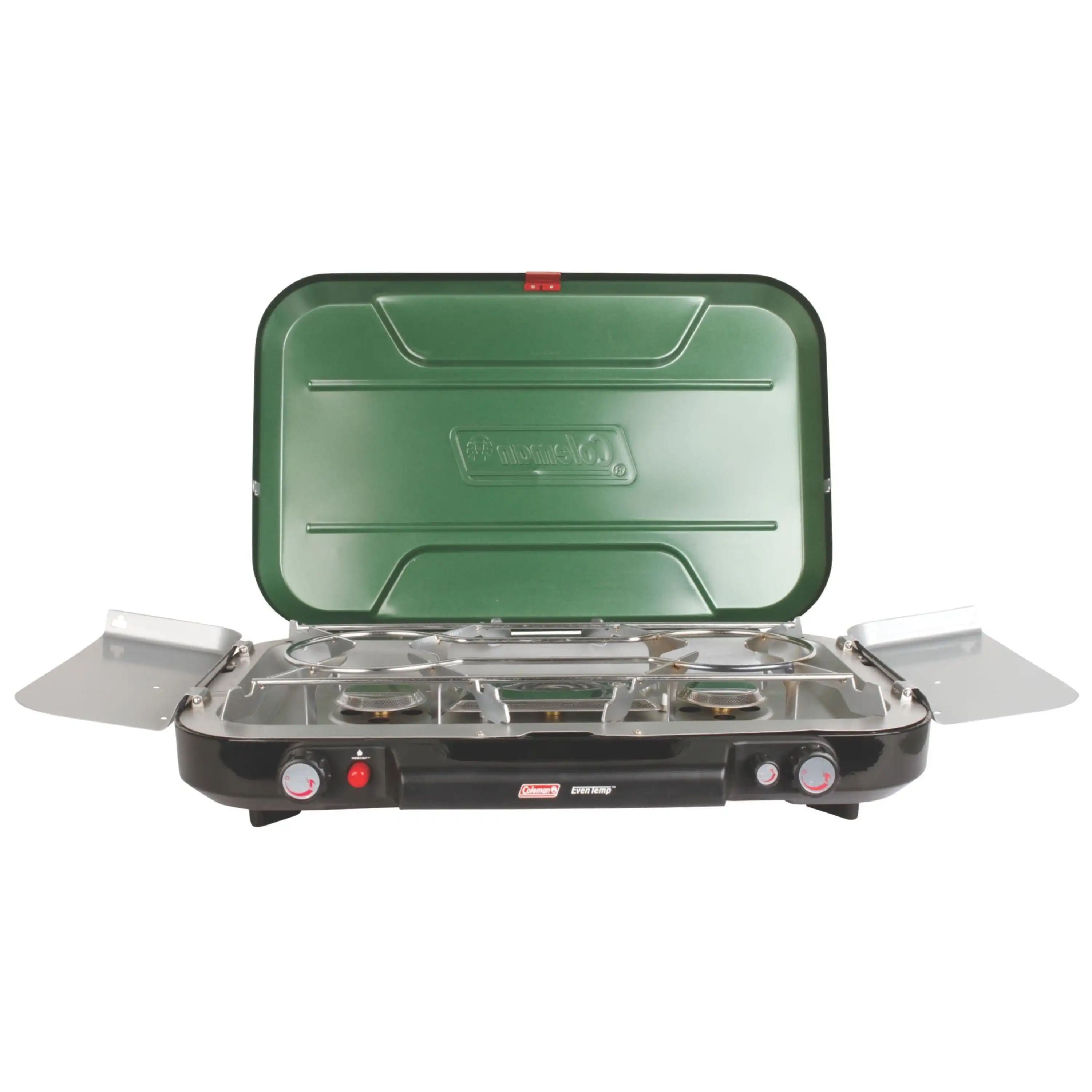 

Coleman Even-Temp 3-Burner Propane Camp Stove, camping cooking