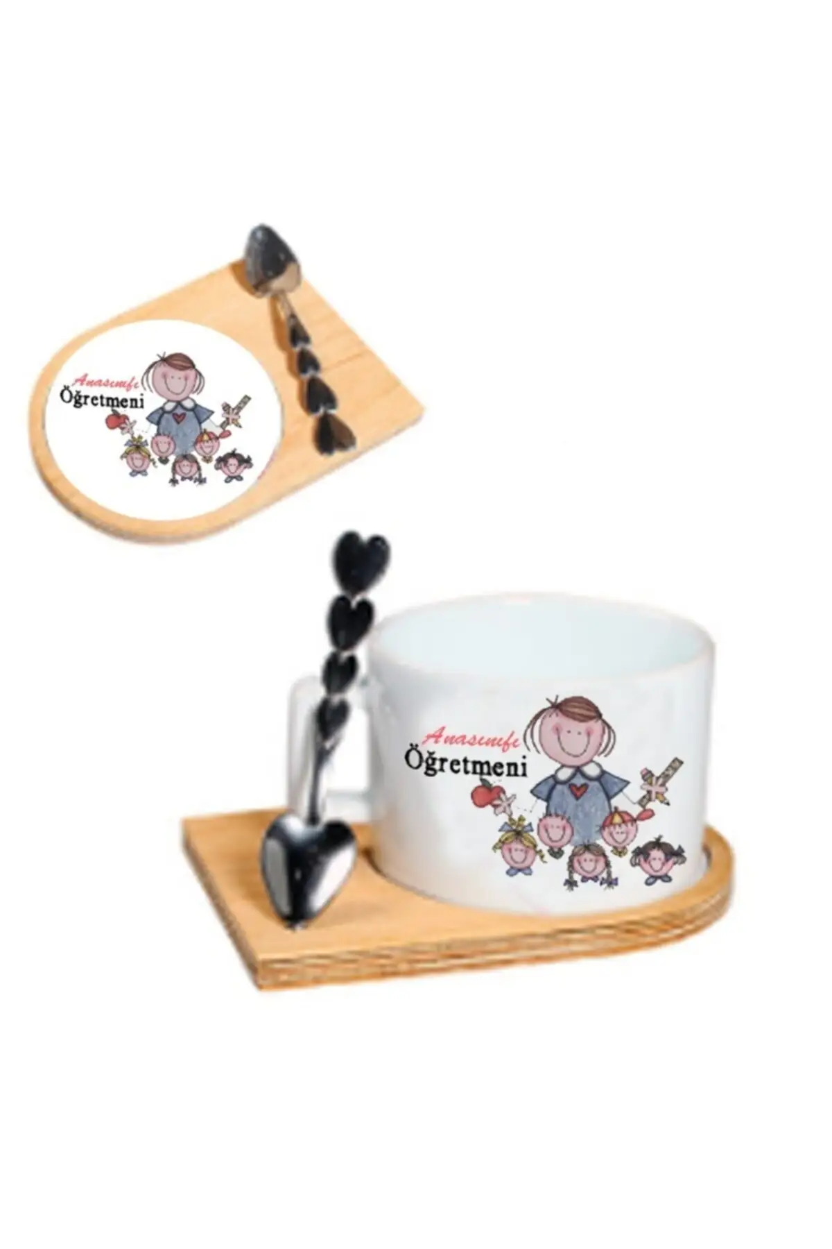 

Amazing Turkish Greek Arabic Coffee & Espresso Cup Set Ceramic Cup Set with Ceramic Teacher