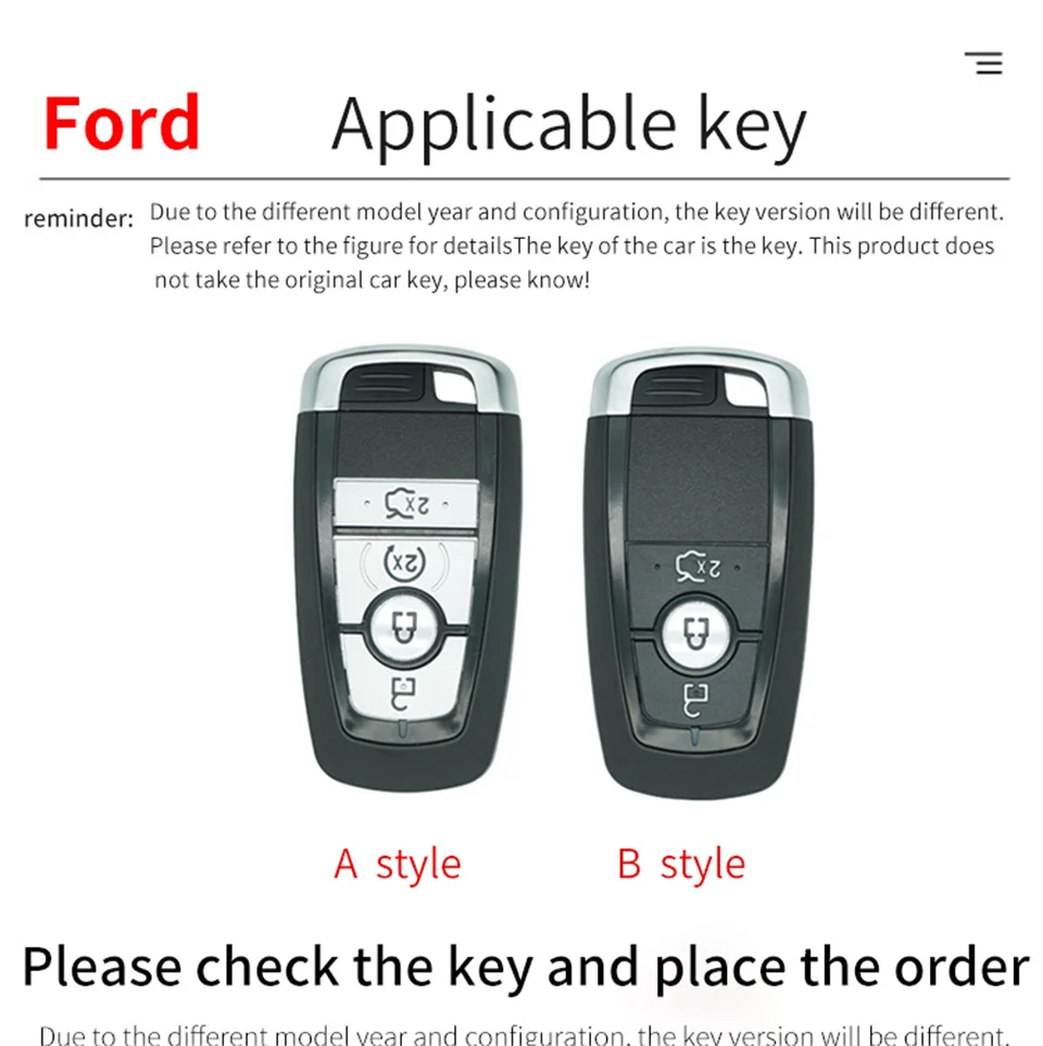 Чехол для автомобильного ключа Ford Fusion Mustang Explorer F150 Edge Mondeo Mk5 Focus Mk4 2019 2020 2021 чехлы