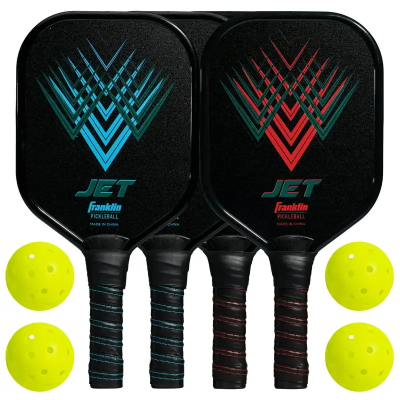 

Paddle - Aluminum Pickleball Paddle 4 Paddle and Ball Set- Pickleball (USAPA) Approved Scooter adults Toddler scooter Pro scoo