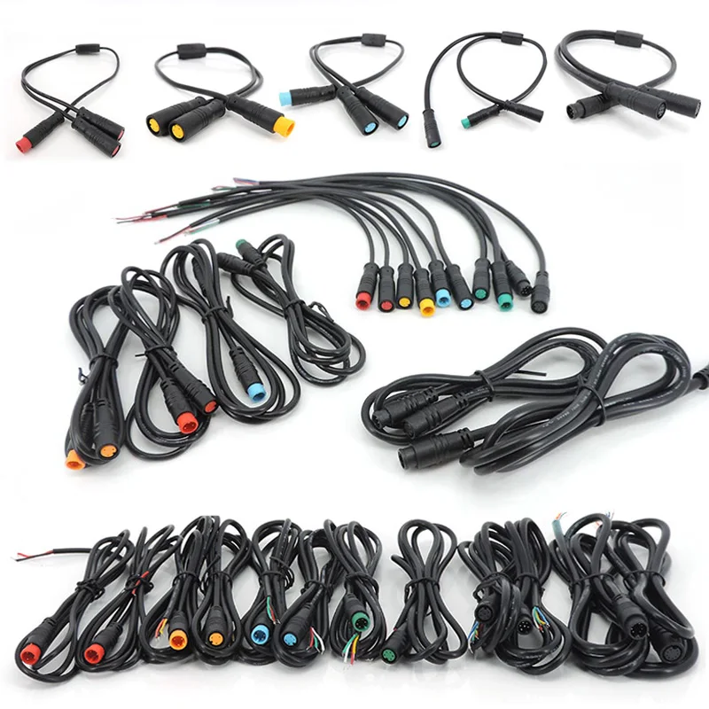 

M8 E-bike Line 2 3 4 5 6 8-контактный кабель для датчика скорости