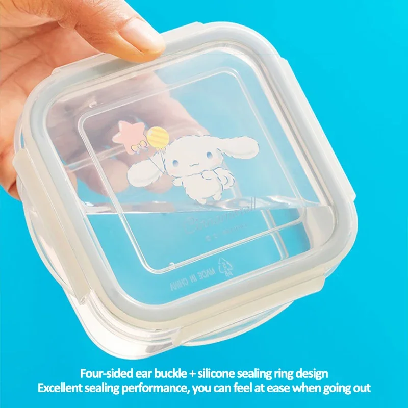 MINISO Sanrio Ланч-бокс с четырехсторонней пряжкой фруктовый микроволновый нагрев
