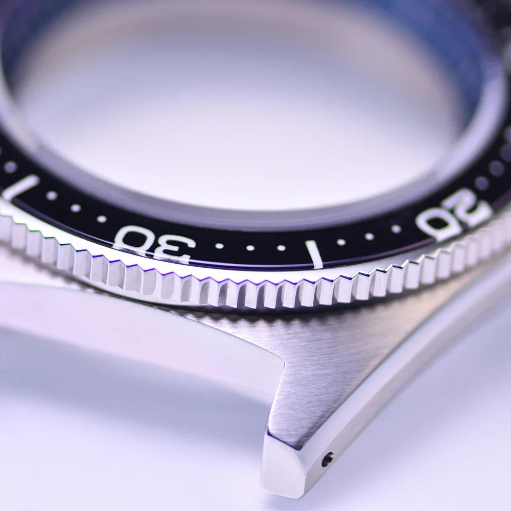 Фото Детали для часов HEIMDALLR, 42 мм, нержавеющая сталь, корпус часов MM200, сапфировая светящаяся вставка из стекла, подходит для механизма NH35/36, 20 бар №4