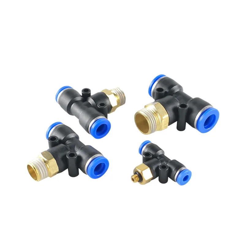 

Pneumatic Airflow Regulator 4mm 6mm 8mm 10mm 12mm OD Hose Tube Gas Flow Adjust Valve Connector 1/8" 1/4" 3/8" 1/2" Male Thread