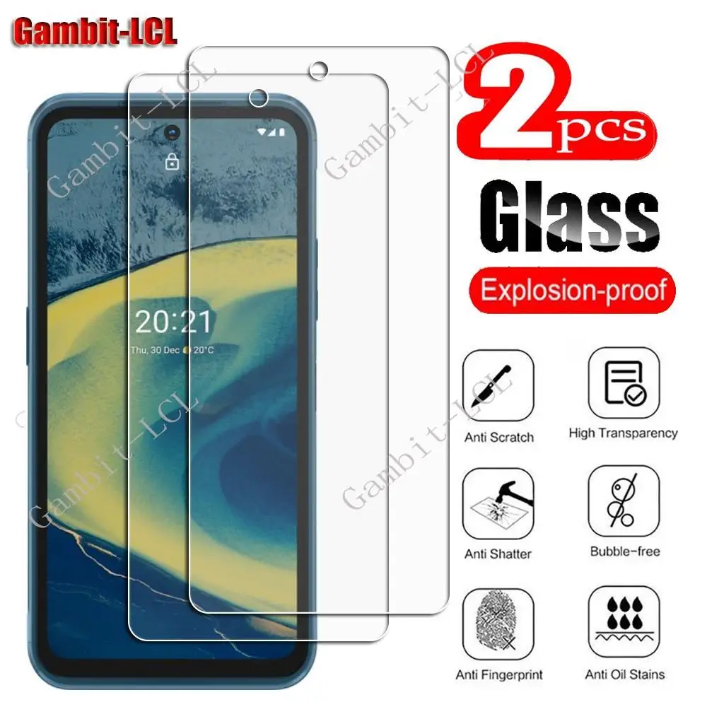 

9H HD Original Protection Tempered Glass For Nokia XR20 6.67" NokiaXR20 TA-1368, TA-1362 Screen Protective Protector Cover Film