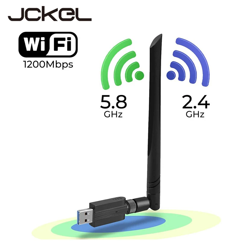

Беспроводная сетевая карта JCKEL, 600 Мбит/с, 2,4 ГГц, 5,8 ГГц