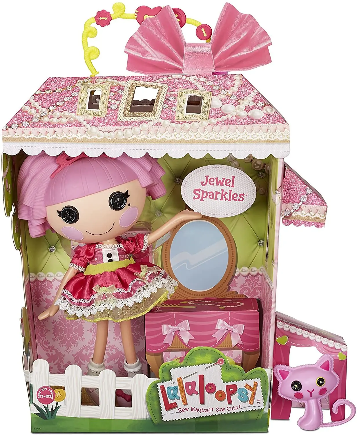 Кукла Lalaloopsy Jewel Sparkles с котиком | Игрушки и хобби