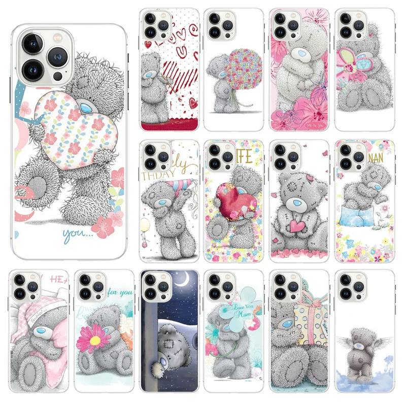 

Tatty Teddy Me To You Bear Phone Case For iphone 14 13 12 11 Pro Max Case For iphone XS MAX X XR SE2 8 7 Plus case