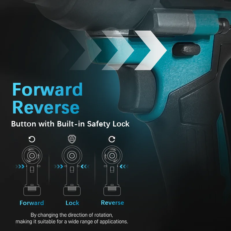 Электрическая богиня бесщеточная дрель крутящий момент 1000N M беспроводной