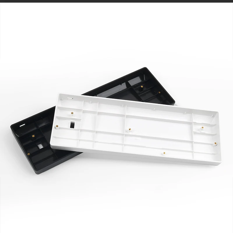 

Gh60 Shell Black White Blue Black Transparent 60% Plastic Bottom Shell Diy Keyboard Base Shell New Multi-color Optional