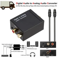 digital audio decoder amplifier protable 3 5mm jack coaxial optical fiber digital to analog audio aux rca lr converter
