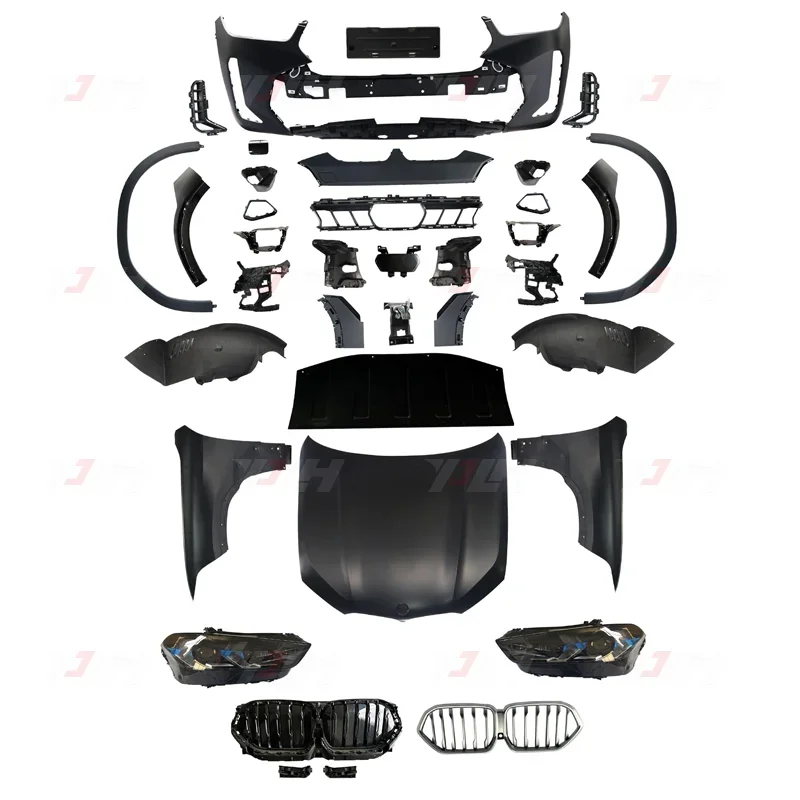 X6 E71 Обновление 2008-2014 года до 2024 G06 Комплект кузова Lci M-tech Sport Style без зеркала