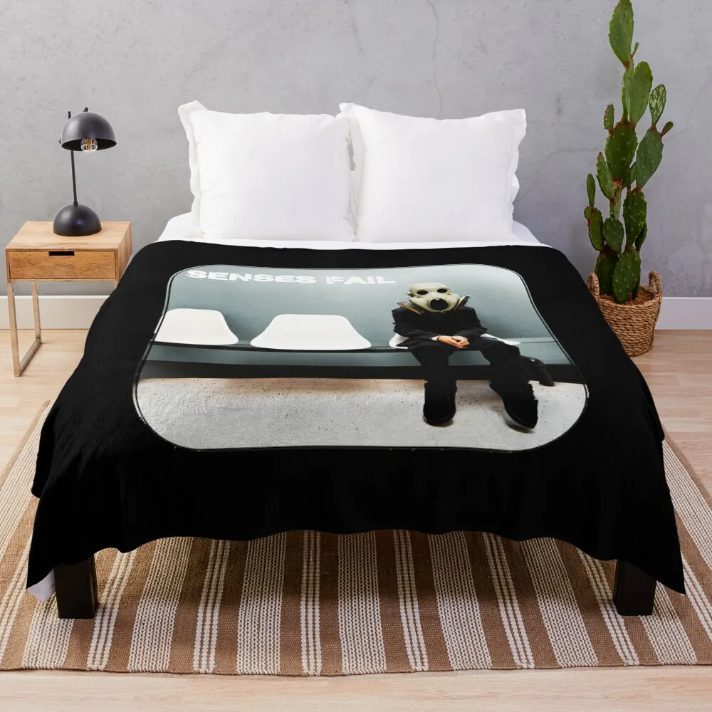 SENSES FAIL tihtan top music Throw Blanket одеяла и Beautifuls
