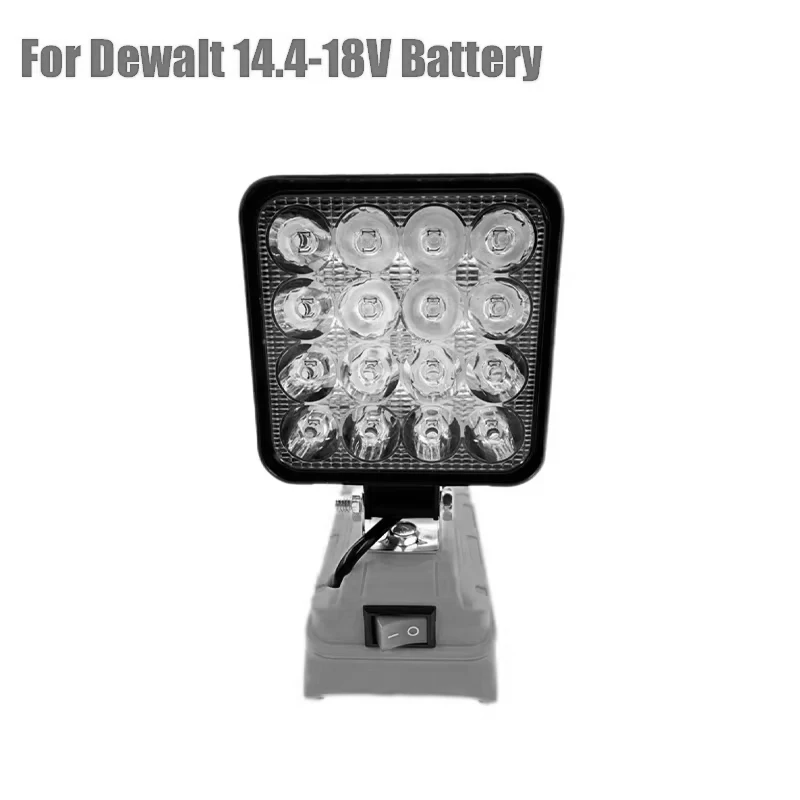 

Портативный светодиодный фонарь DeWalt/Milwaukee 18В