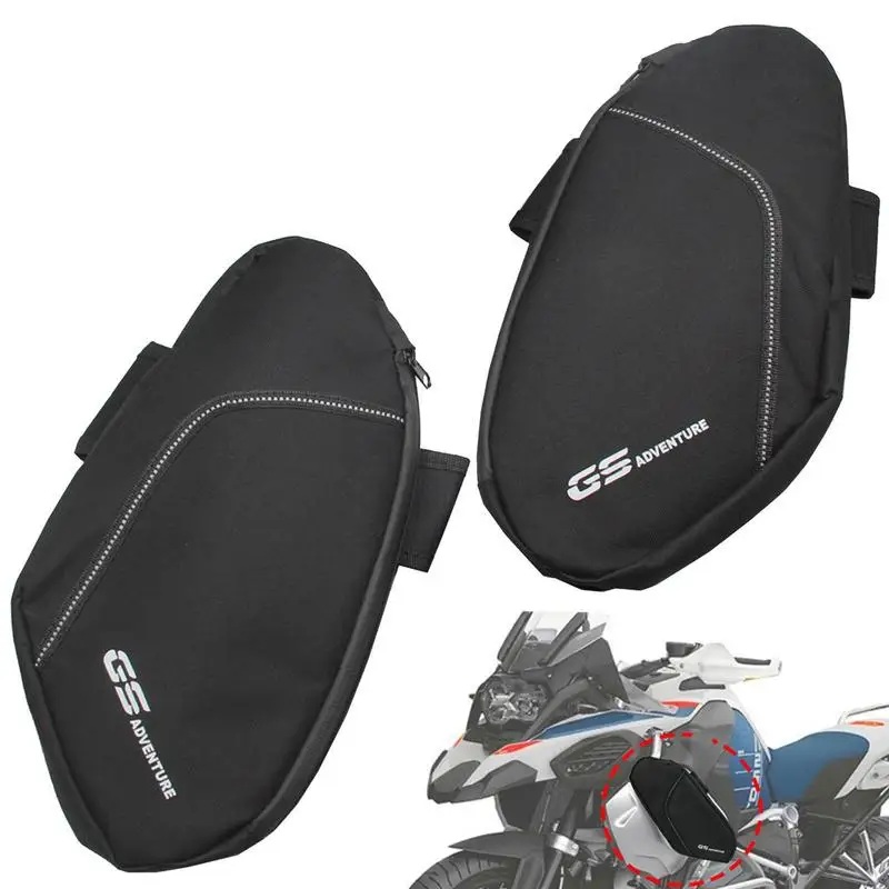 

2pcs Motorcycle Tool Storage Bags Fairing Side Saddle Bags Waterproof Large Capacity Modified Motorbike Side Tool Luggage