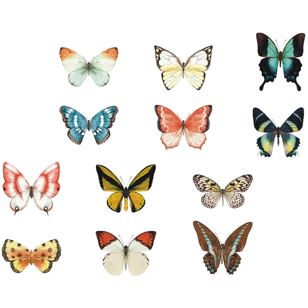 

12 Pcs Anti-collision Window Stickers Decals Window Decor Static Cling Warning Stickers Home Window Cling Pvc Bird Window Strike