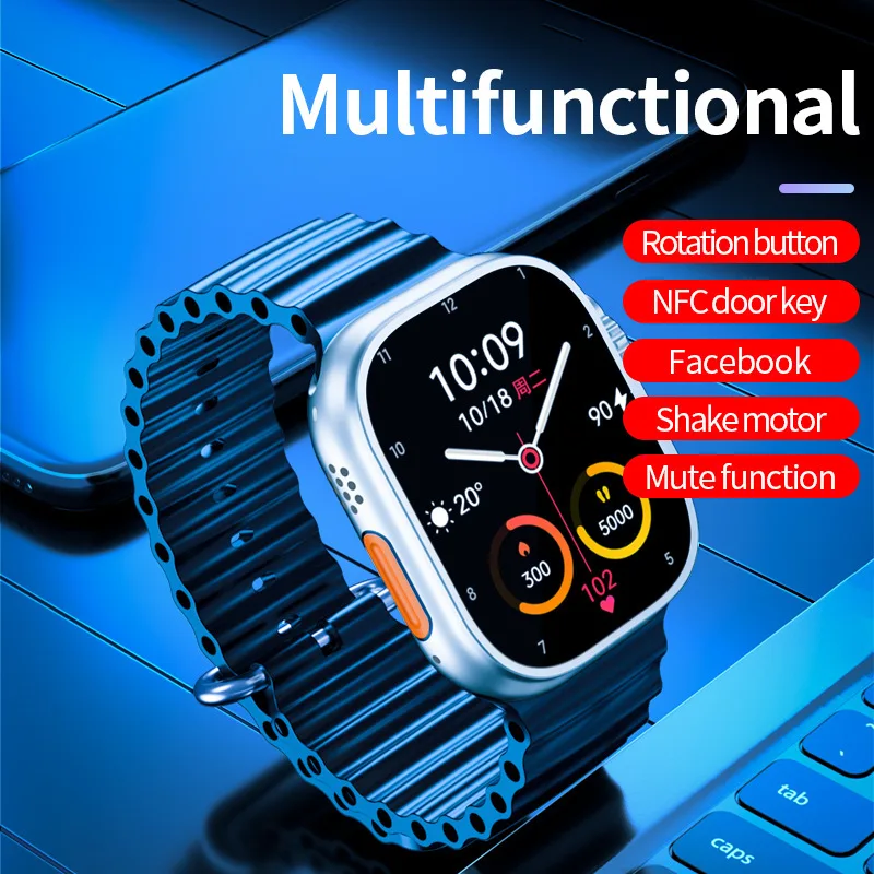 

Xiaomi New SIM Card 4G WIFI SmartWatch S8 Ultra Men Women GPS Location Sports Fintess Bluetooth Call Smartwatch Ultra Series 8