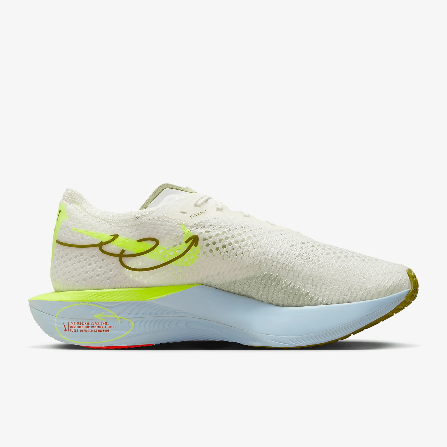 Фото Официальные женские кроссовки Nike Vaporfly 3, мягкие спортивные кроссовки для соревнований HQ3464-143 №3