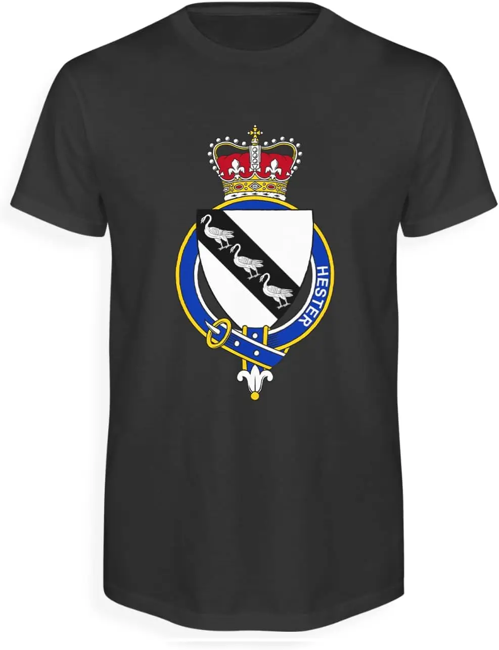 Мужская футболка с английскими подвязками для всей семьи