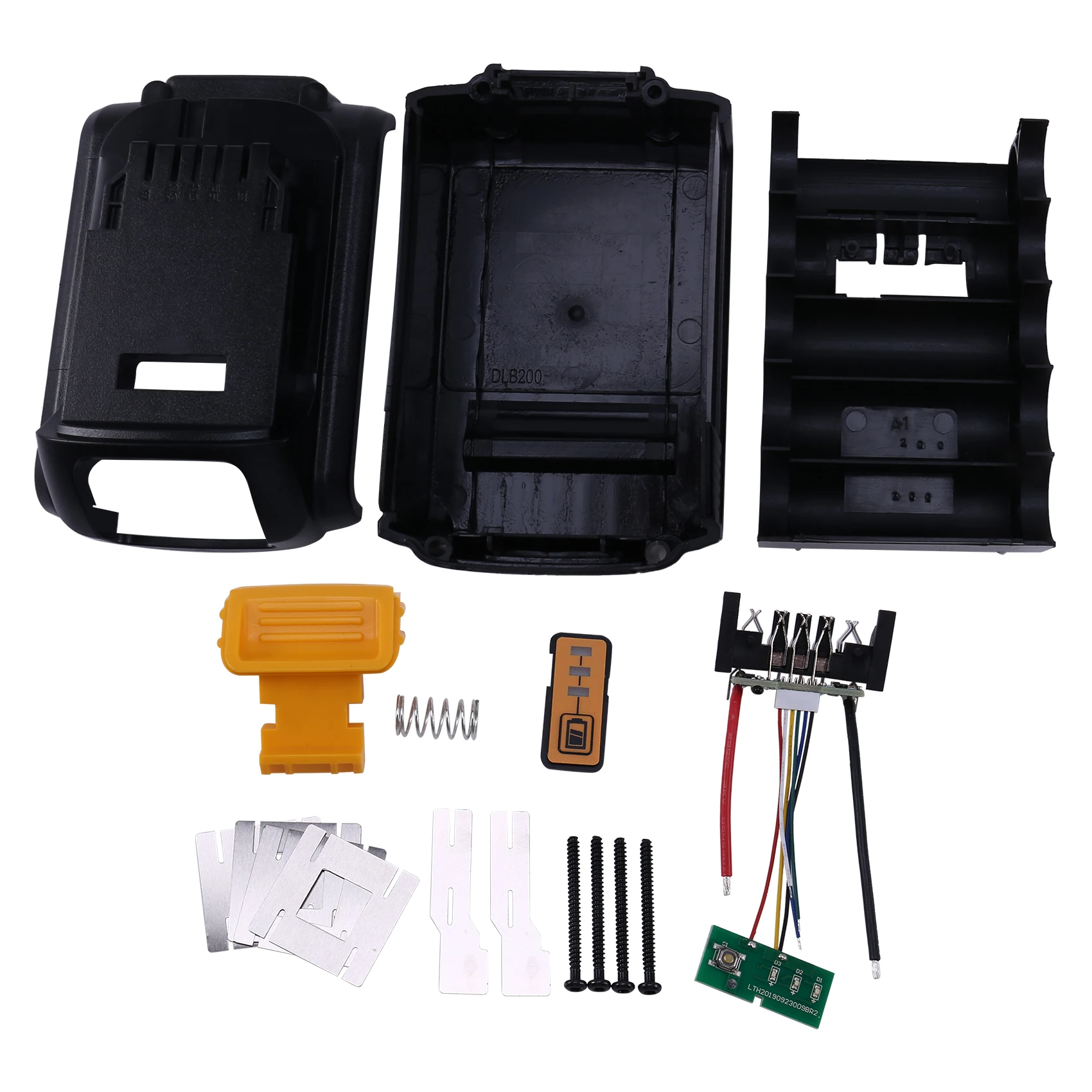 

for 10 Core 18V/20V -Ion Battery Replacement Plastic Case Kit Dcb180 -Ion Battery Shell (No Battery Cell)