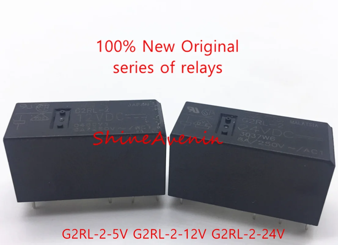 

15pcs G2RL-2-5V G2RL-2-12V G2RL-2-24V 5V 12V 24V Full series of relays, 100% original
