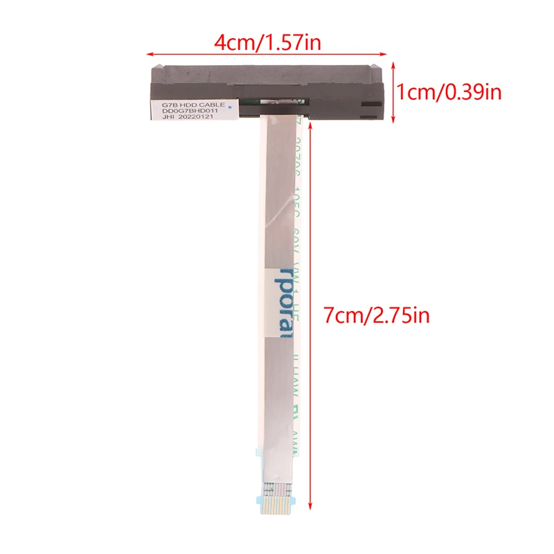 1 шт. кабель для жесткого диска ноутбука HP 15-CW 15-CS TPN-q208-Q210 DD0G7BHD011 SATA жесткий диск HDD