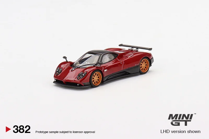 Модель гоночного автомобиля игрушка в подарок для детей масштаб 1:64 Pagani Zonda F #382