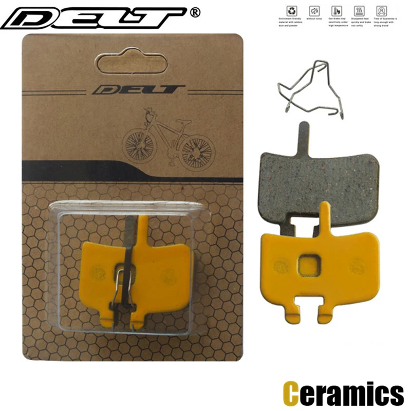 DELT 4 пары керамических велосипедных дисковых тормозных колодок для Hayes HFX-Mag серии