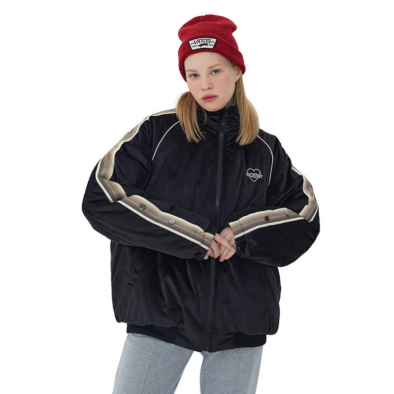 Winter Parkas For Women Autumn 2022 New Korean Fashion Oversized Coats Plaid Puffer Jacket Thicken Warm BF Outerwear
