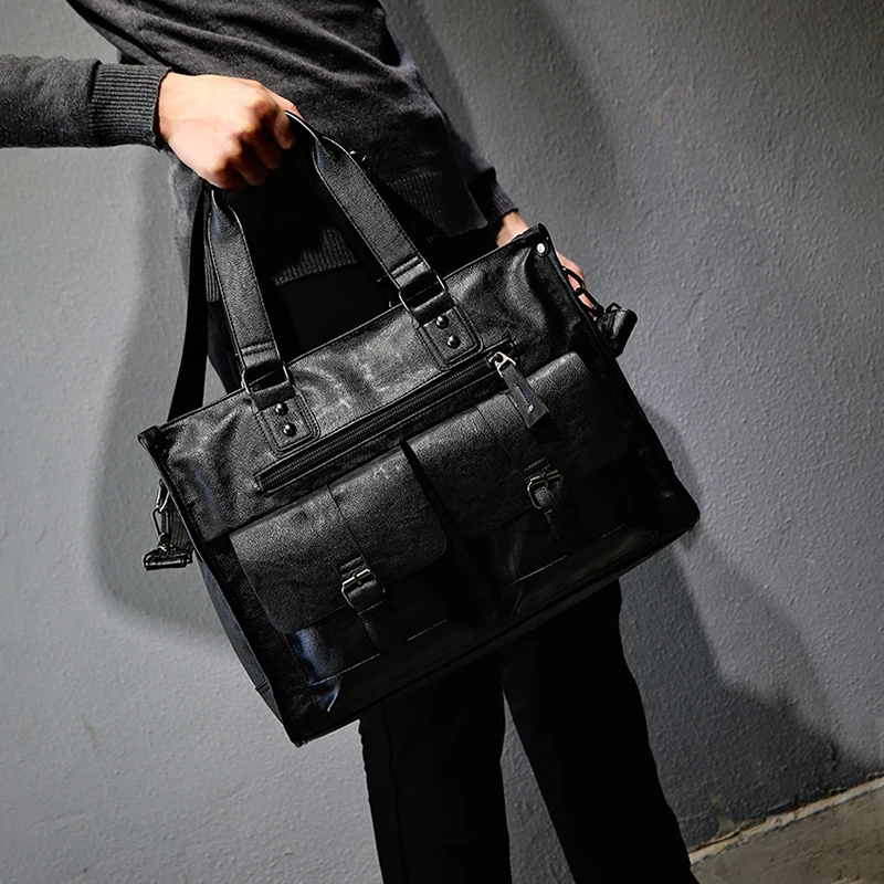 Портфель на плечо сумка-тоут сумка для ноутбука мужская деловая сумка-мессенджер