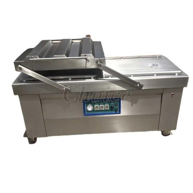 

Industrial Two Double Chamber Vacuum Sealer Commercial Food Meat Vaccum Packing Sealing Machine With Power Pump For Sale In USA