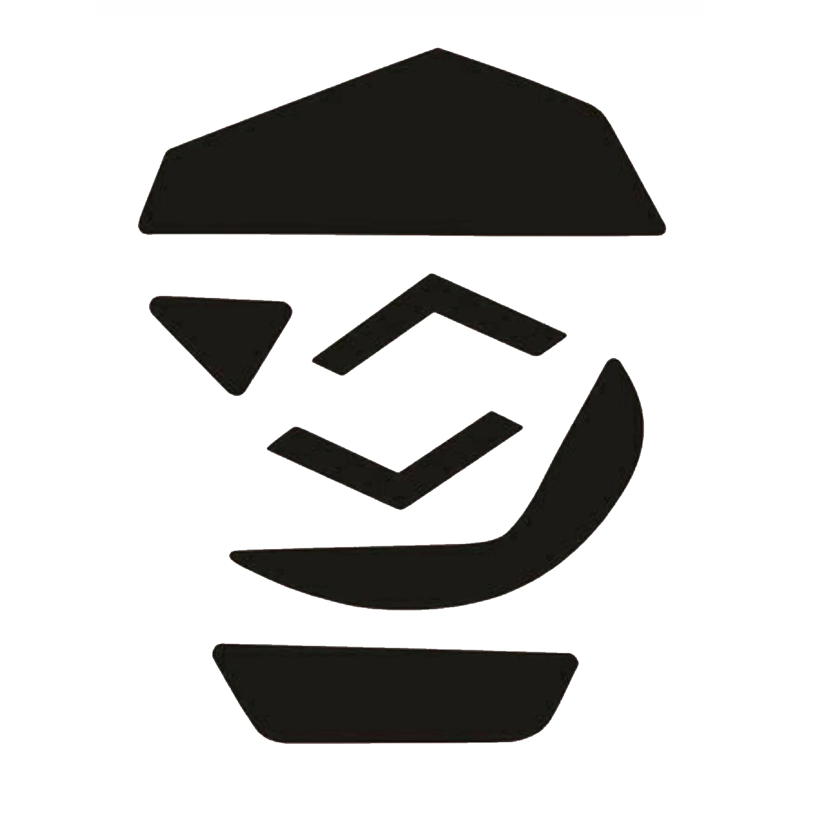 

1 компл. Ножки для мыши, коньки для Logitech G502, аксессуары для игровой мыши, замена толщины 0,65 мм, двусторонняя клейкая лента, ножки для мыши