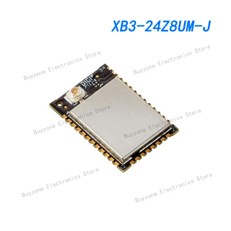 XB3-24Z8UM-J Zigbee Modules - 802.15.4 XBee3,2.4 Ghz ZB 3.0, U.FL Ant, MMT