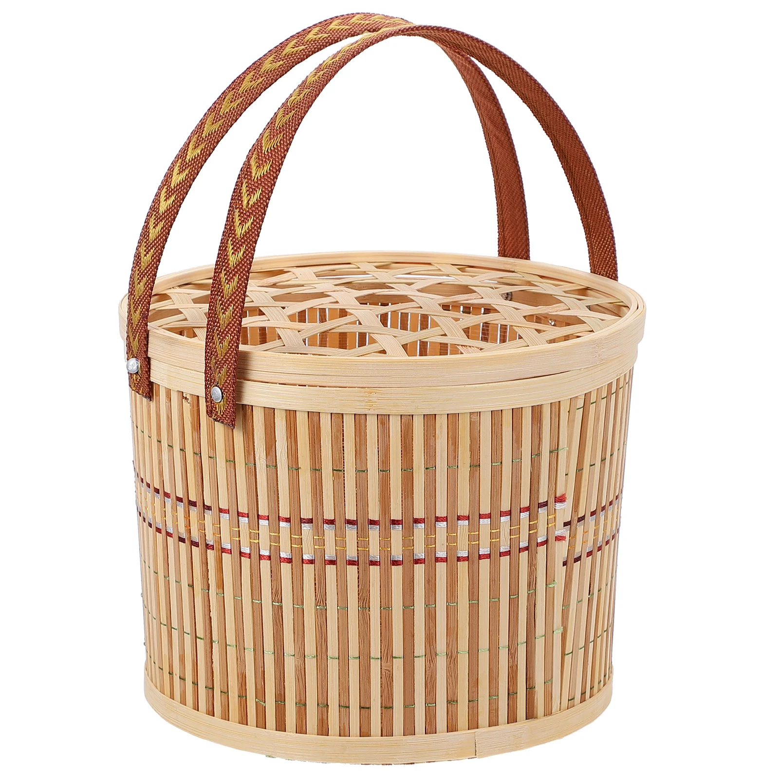 

Basket Storage Serving Fruit Tray Picnic Wicker Rattan Breakfast Baskets Bread Woven Holder Butler Easter Bamboo Fries French