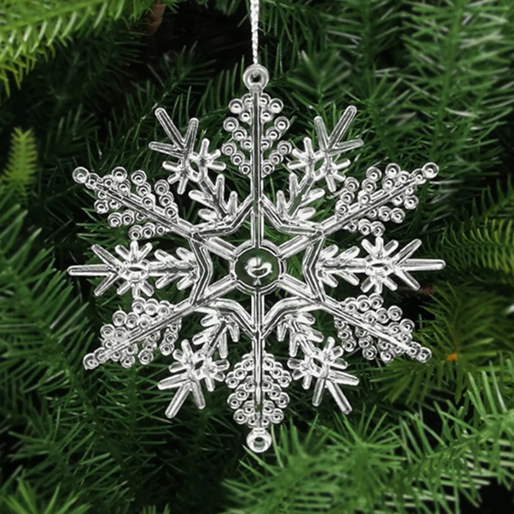 1 пакет Свадебный Рождественский акриловый Снеговик имитация рождественской елки подвесные украшения Новогоднее домашнее свадебное украшение для окна сада