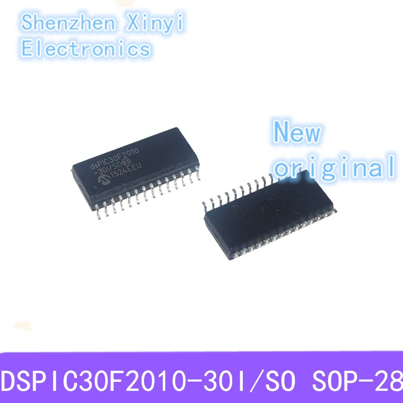 

Brand new and original DSPIC30F2010 DSPIC30F2010-30I/SO Digital signal processor and controller core SOP-28