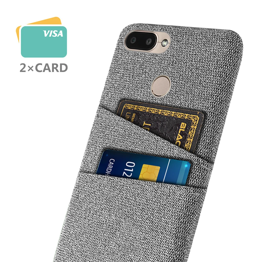 

Case For Xiaomi Redmi 6 Case Luxury Fabric Dual Card Phone Cover For For Xiaomi Redmi 6A 6 a Redmi6 Coque Funda Redmi6A Capa