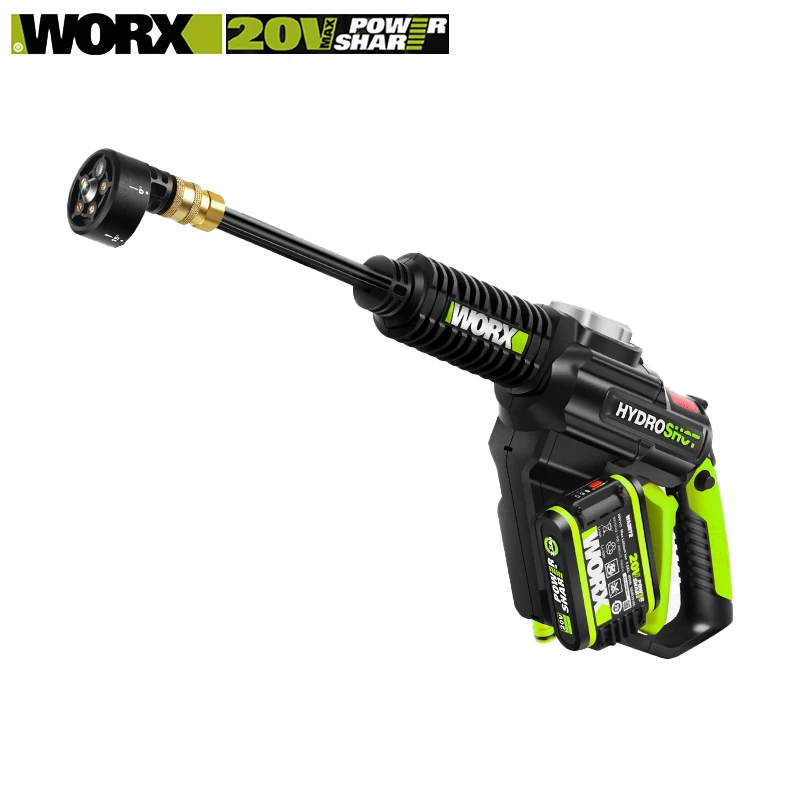 

Беспроводная автомобильная мойка WORX WU630, 20 в, л/мин, высокая, 25 бар, низкая, 15 бар, бесщеточная, для уборки дома и сада, платформа с аккумуляторо...