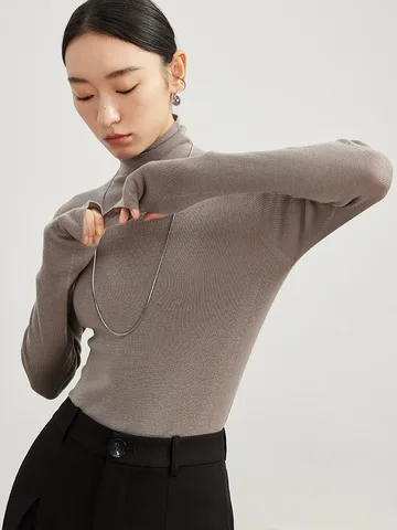 SuyaDream женские пуловеры из мериносовой шерсти рыжий синий