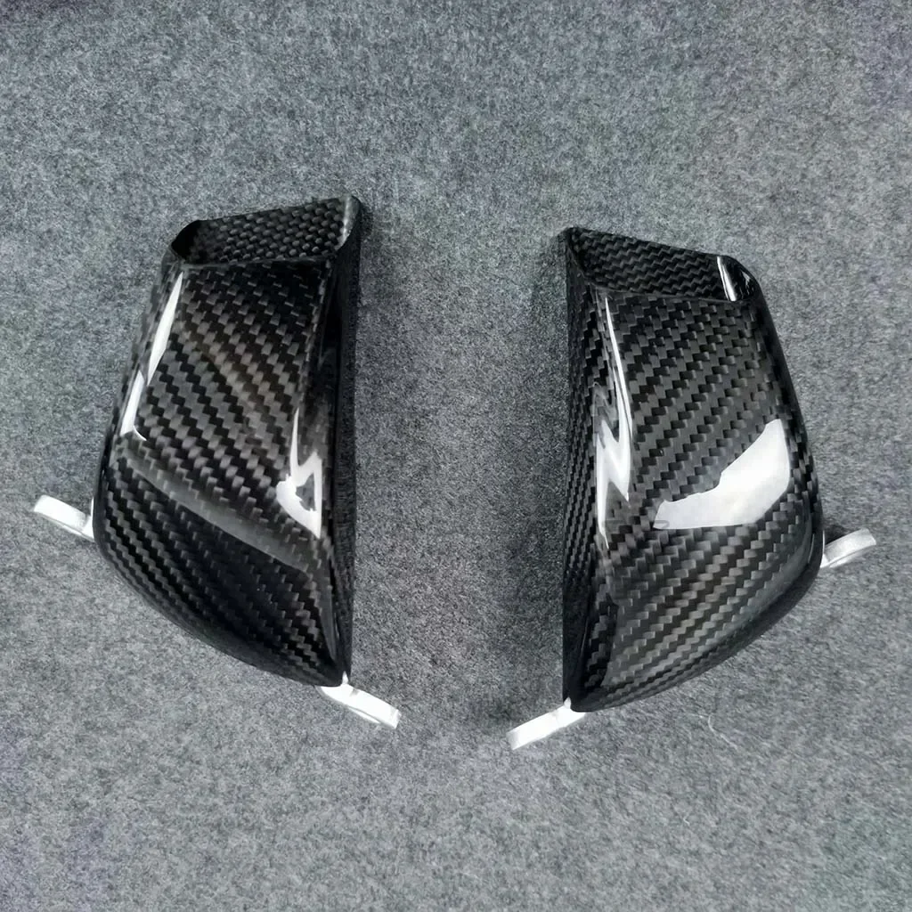 

Обложка радиатора для переднего тормоза мотоцикла из углеродного волокна для воздуховода DUCATI Panigale V4 V4R V4S Streetfighter V2, аксессуары