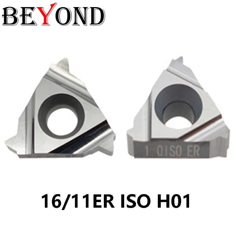 

BEYOND ISO 16ER 11ER H01 1.0 1.25 1.5 1.75 2.5 3.0 Milling Carbide Insert Blade Lathe Turning Cutting Tool For Aluminum Copper