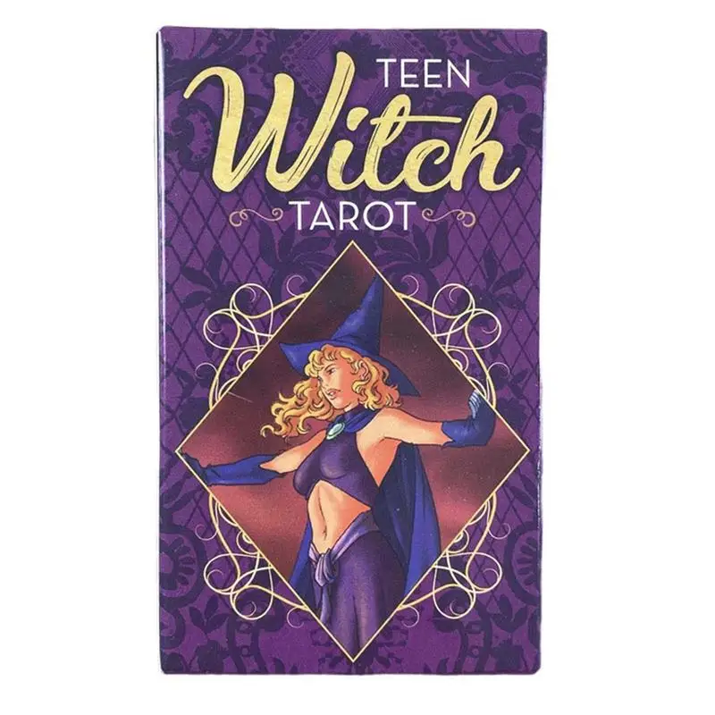 

Witch Tarot Fate Divination Tarot Deck Cards Standard Tarot Decks With Guidebook Tarot Cards Decks For Tarot Enthusiasts