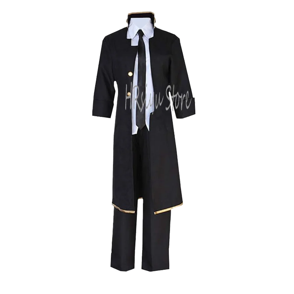 Косплей аниме костюм Ятогами Курох для мужчин и женщин черная униформа Хэллоуина