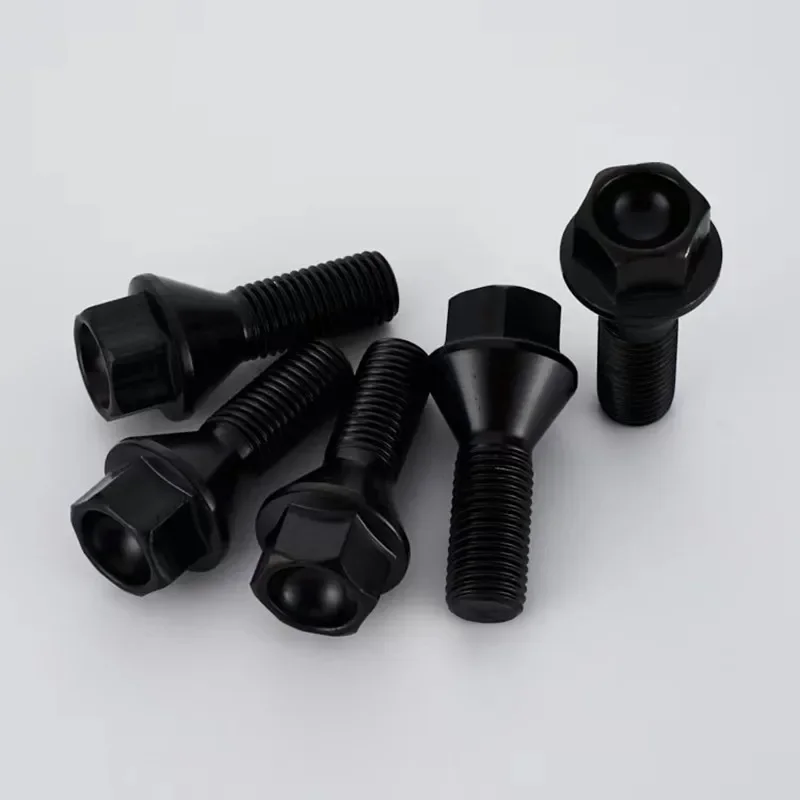 Новинка! Черные гайки с наконечником болтов колеса для BMW E30 E36 E46 E60 E90 36136781150