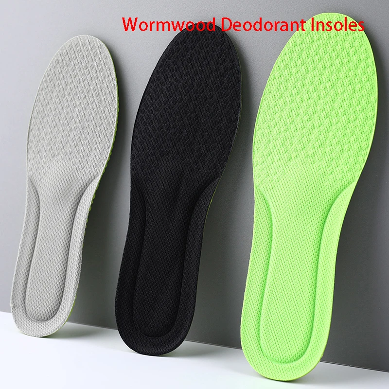 

Мягкие дышащие спортивные амортизирующие вставки, дезодорирующие стельки из полыни для мужчин и женщин, увеличивающие прокладки для обуви,...