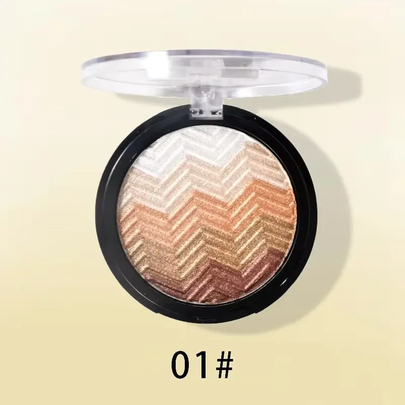 Четырехцветная пудра для выпечки палитра теней век долговечные водостойкие тени