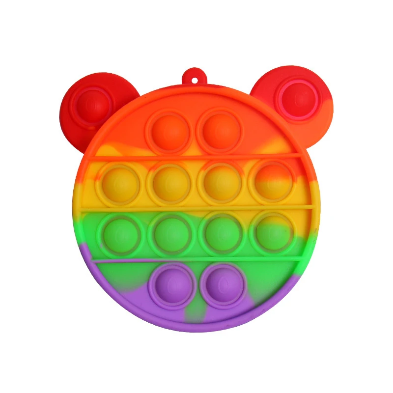 

Silicone Coin Purse Soft Decompression Mini Wallet Children Bag Cute Push Bubble Sensory Fingertip Toy
