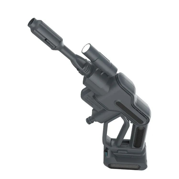 Portable High Pressure Washer Sprayer Gun Built in Powerful Pump with Rechargeable Battery for Car wash Bicycle Cleaning
