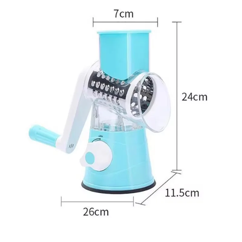 Ручная многофункциональная овощерезка из Нержавеющей Стали С Вращающимся